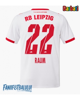 RB Leipzig David Raum #22 Tricou Fotbal Replică 2025-26 Barbati Acasa